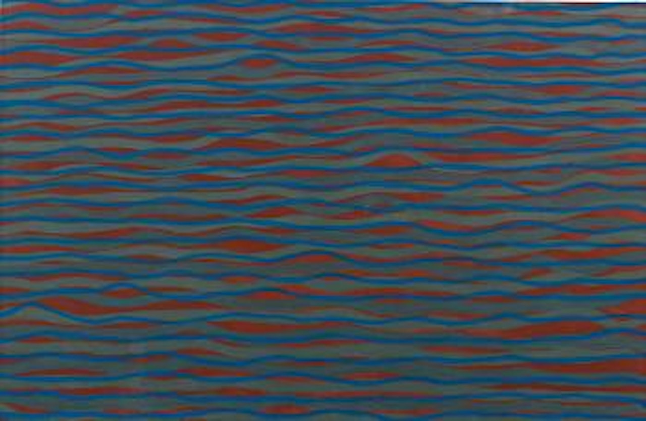 Horizontal bands by Sol LeWitt