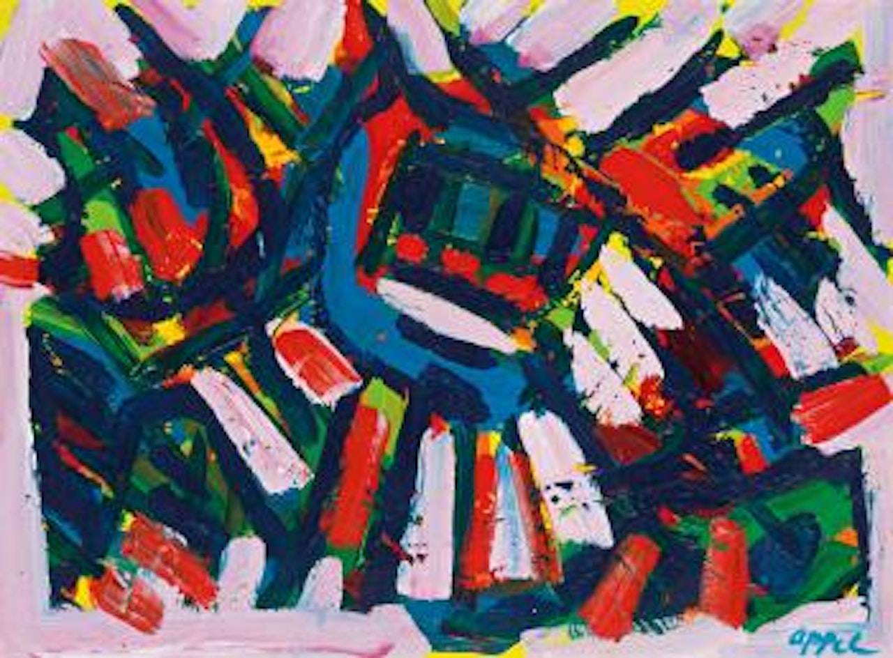 Le Soleil Dans Le Miroir by Karel Appel