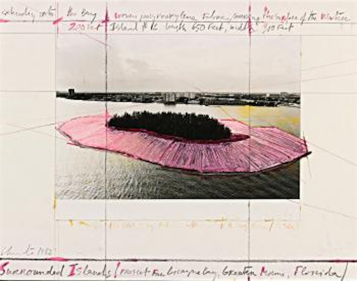 Surrounded Islands (project for Biscayne Bay, Greater Miami, Florida) by Christo