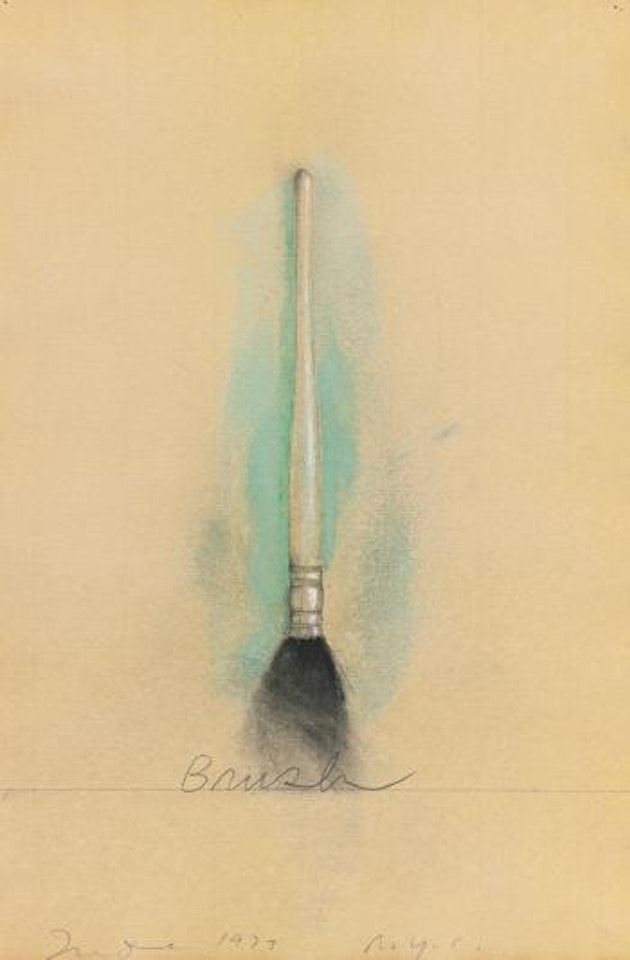Untitled (Brush) by Jim Dine