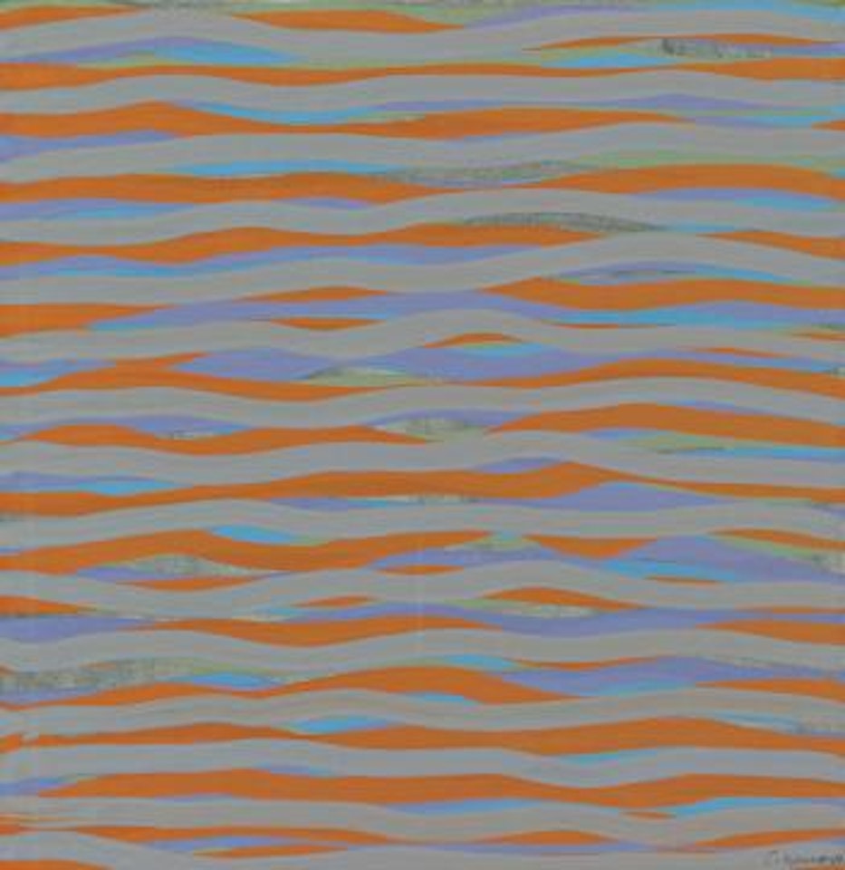 Horizontal bands by Sol LeWitt