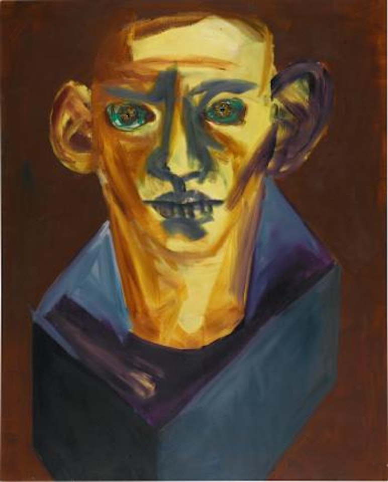 Block head by Rainer Fetting