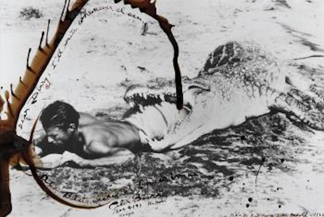 I'll Write Whenever I Can, Koobi Fora, Lake Rudolf, 1965 by Peter Beard