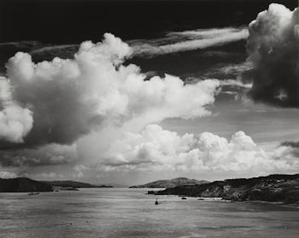 The Golden Gate Before the Bridge, San Francisco, California by Ansel Adams