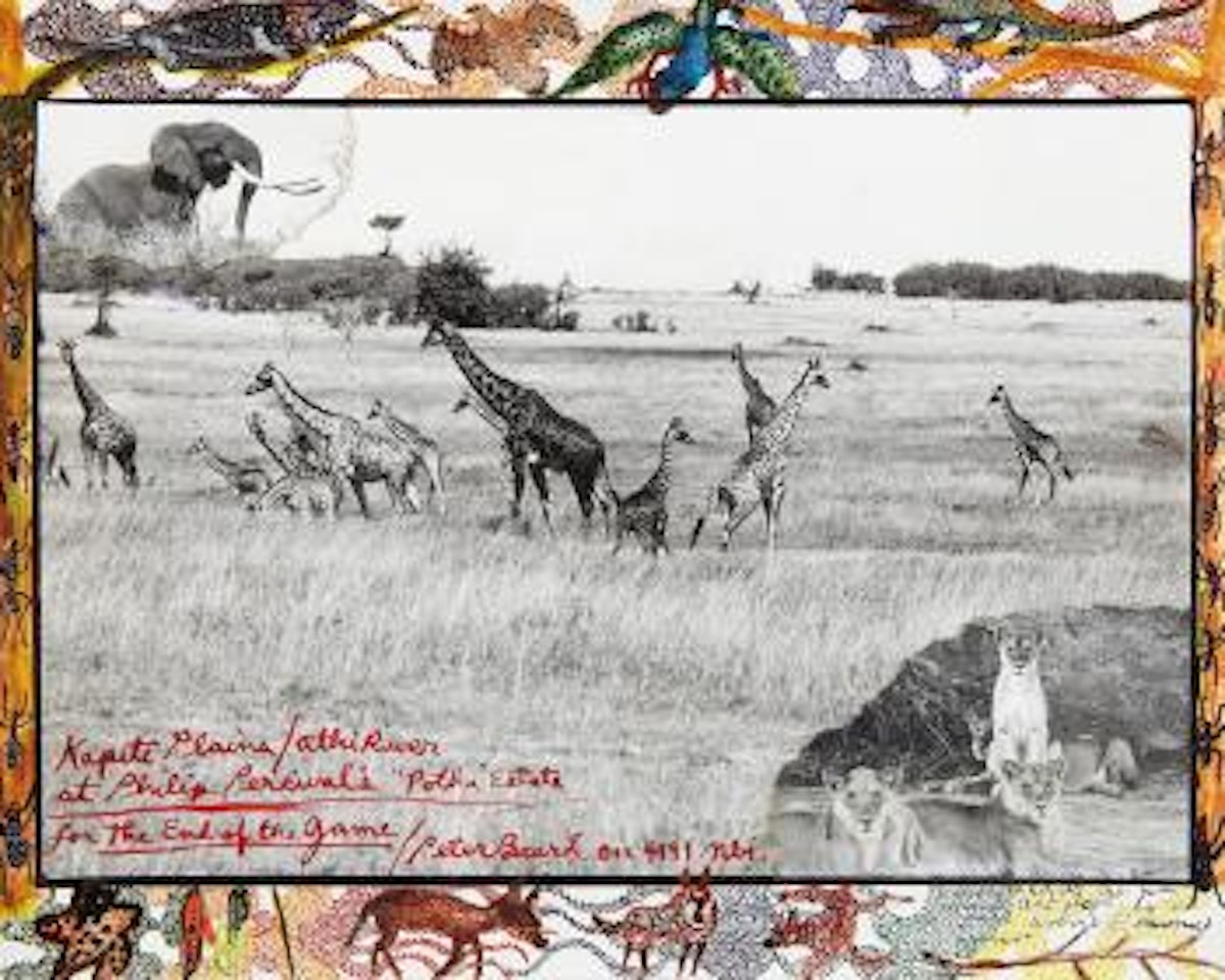 Kaputi Plains/ Athi River at Philip Percival's 'Potha Estate', For The End of the Game, 1964 by Peter Beard