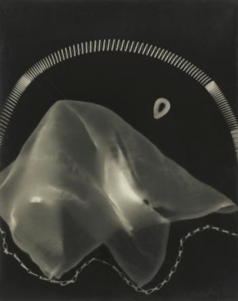 Rayograph (With Coil, Handkerchief, And Chain) by Man Ray