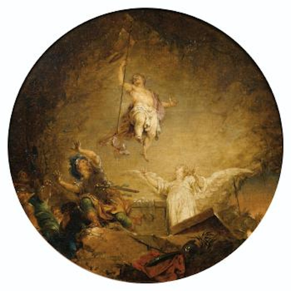 La Résurrection by Januarius Johann Rasso Zick