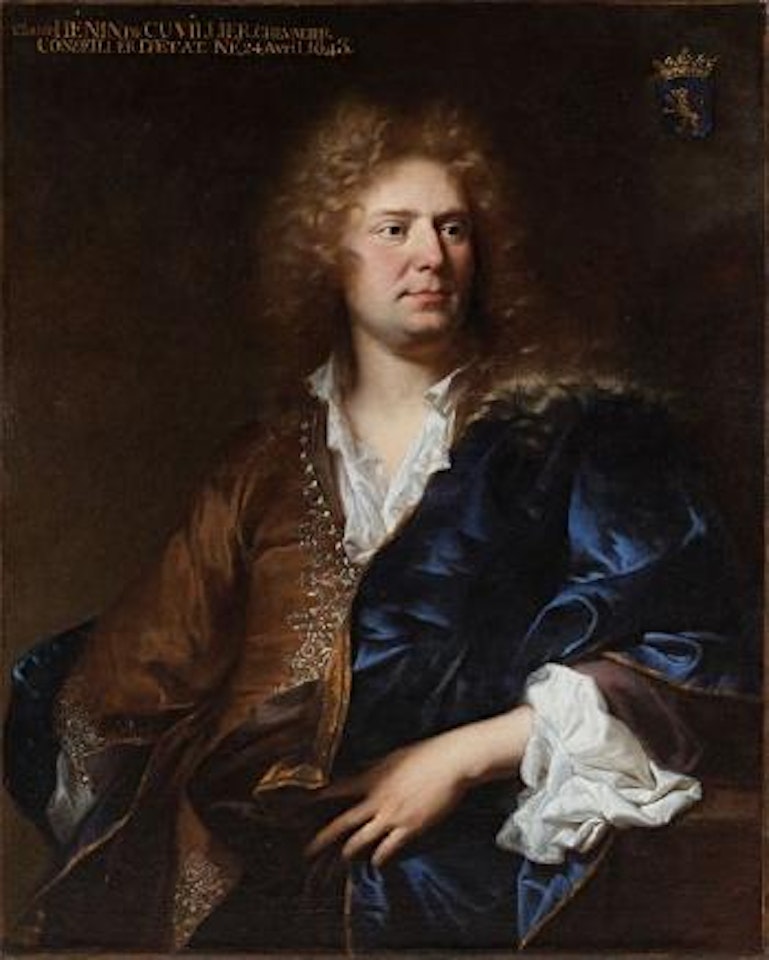 Portrait de Claude Hénin de Cuvilliers by Hyacinthe Rigaud
