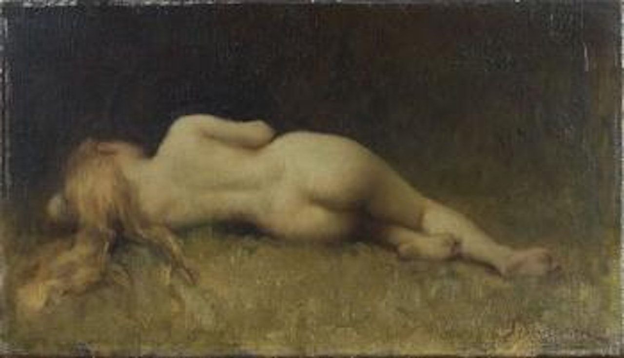 Nu allongé by Paul Désiré Trouillebert