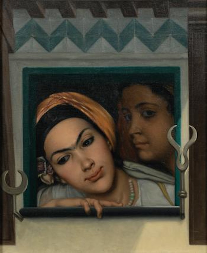 Marocaines À La Fenêtre by French School