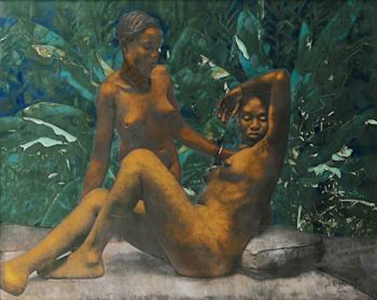 Les Deux Amies by Jacques Majorelle