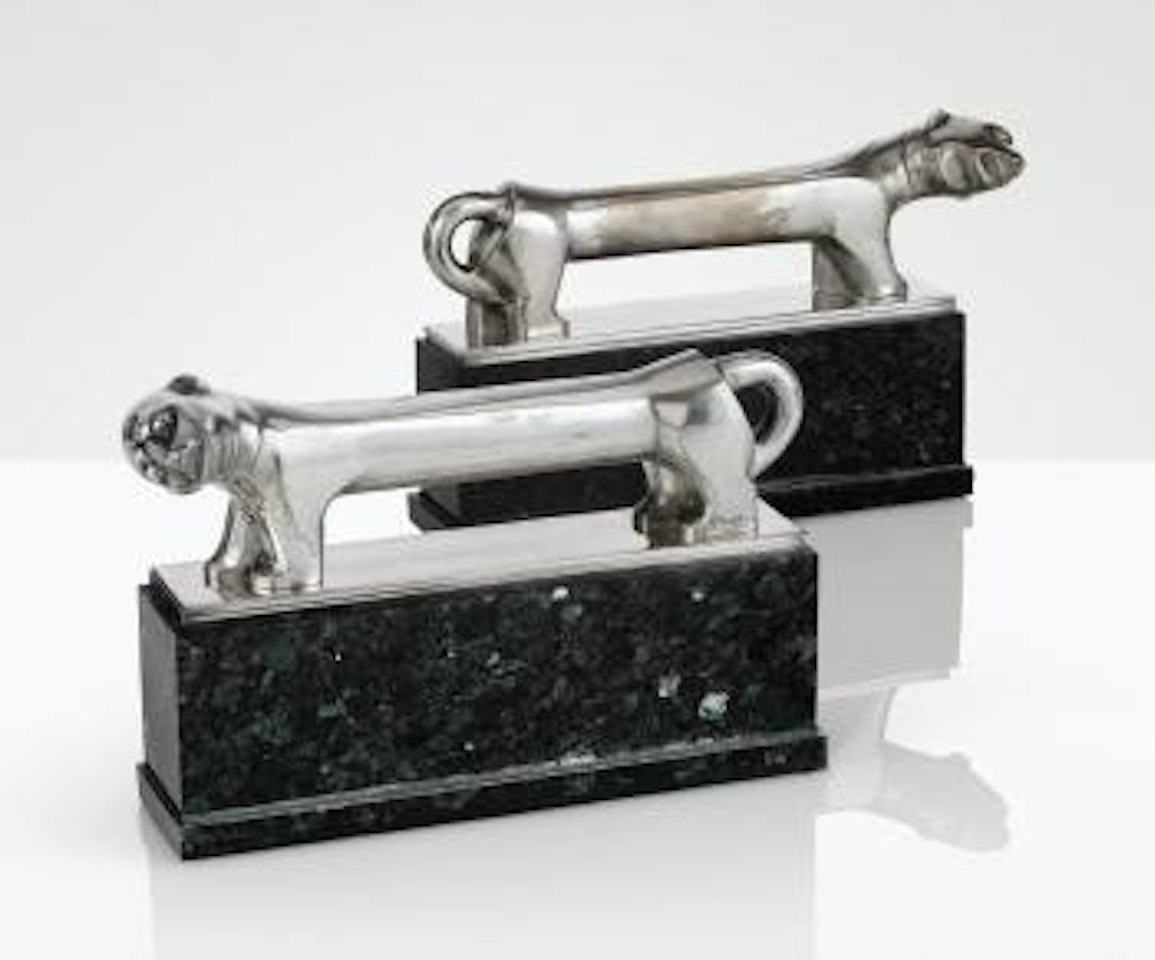 Deux Furets by Gustave Miklos