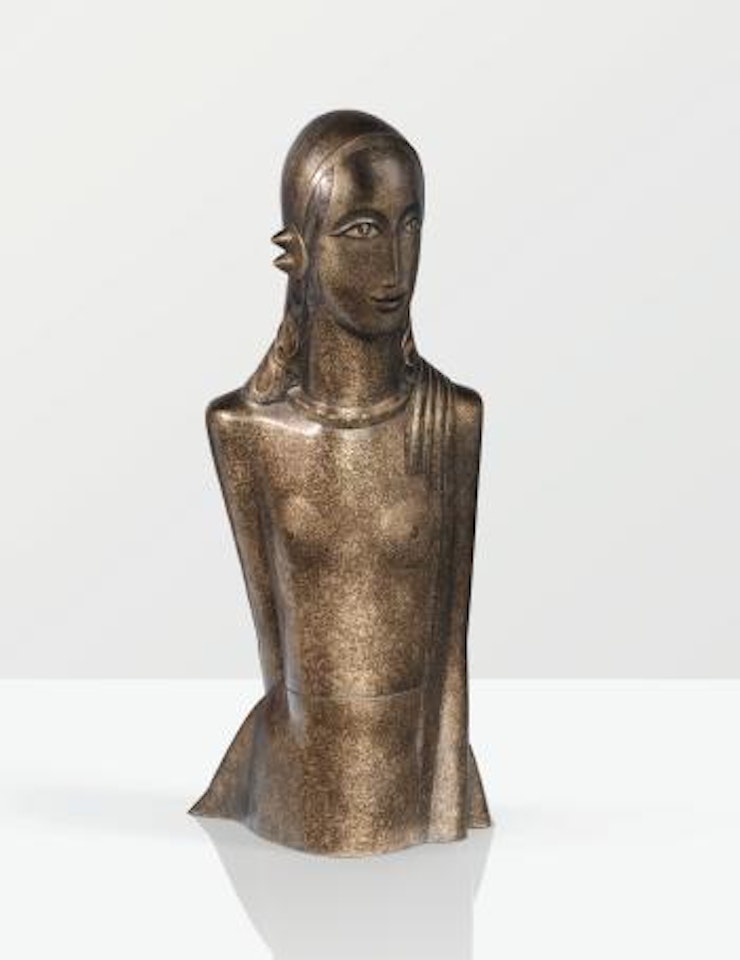 Femme En Buste by Gustave Miklos