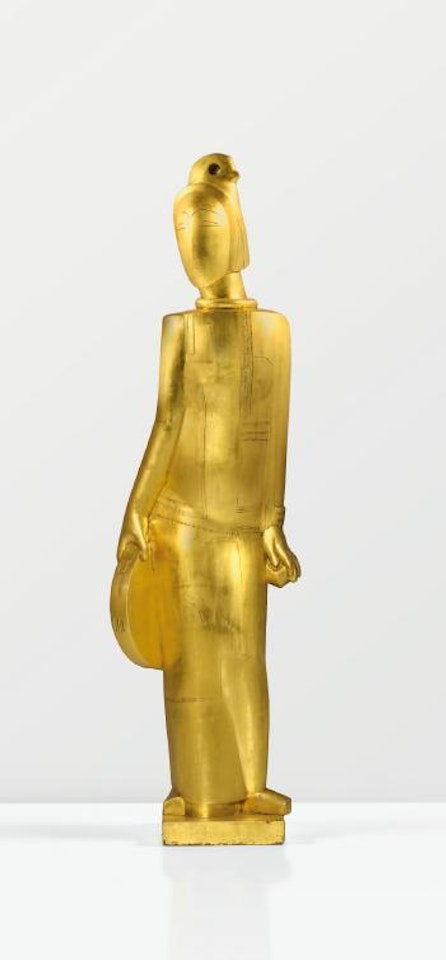 Femme Au Tambourin by Gustave Miklos