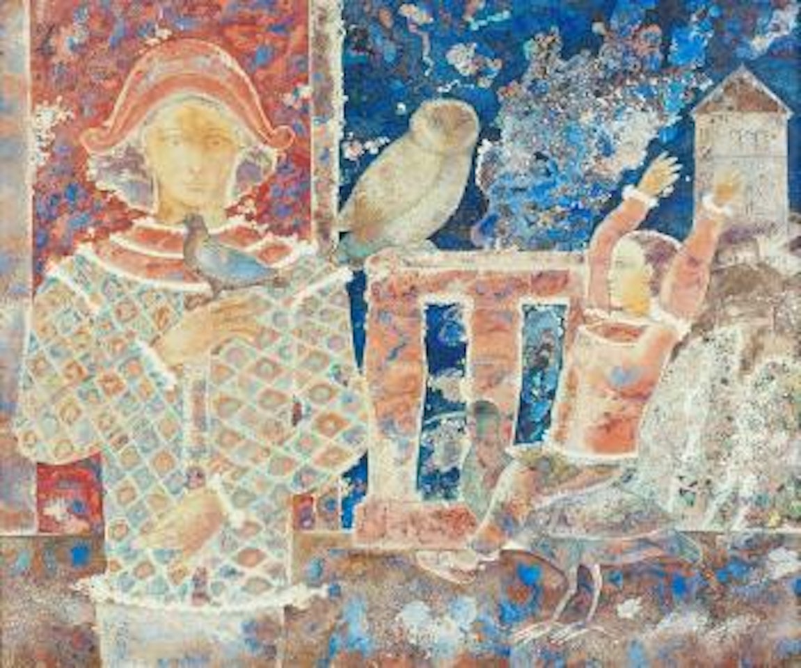 Le pays des oiseaux by Sakti Burman