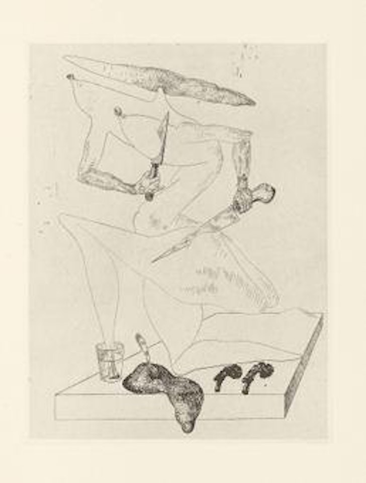 Les Chants de Maldoror XII by Salvador Dali