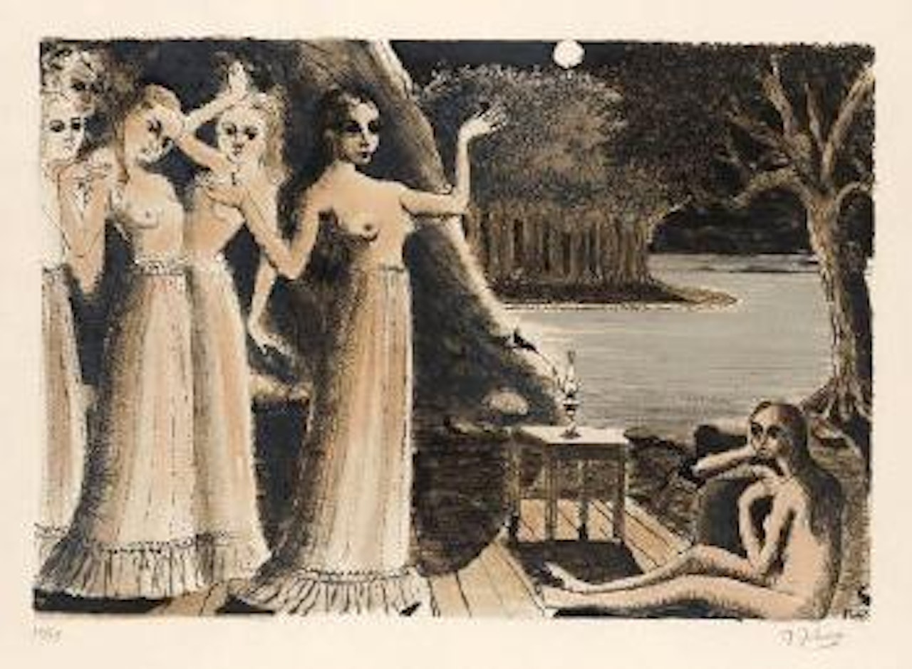 Le Bout du Monde by Paul Delvaux