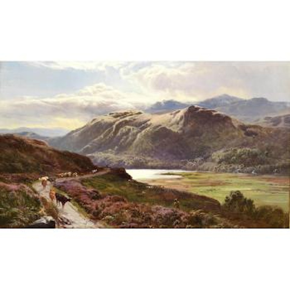 Highland landscape by Sidney Richard Percy