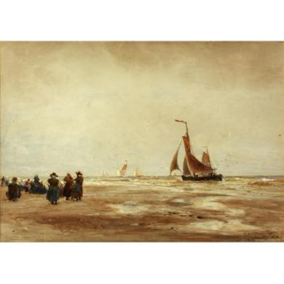 Katwijk aan Zee by Thomas Bush Hardy