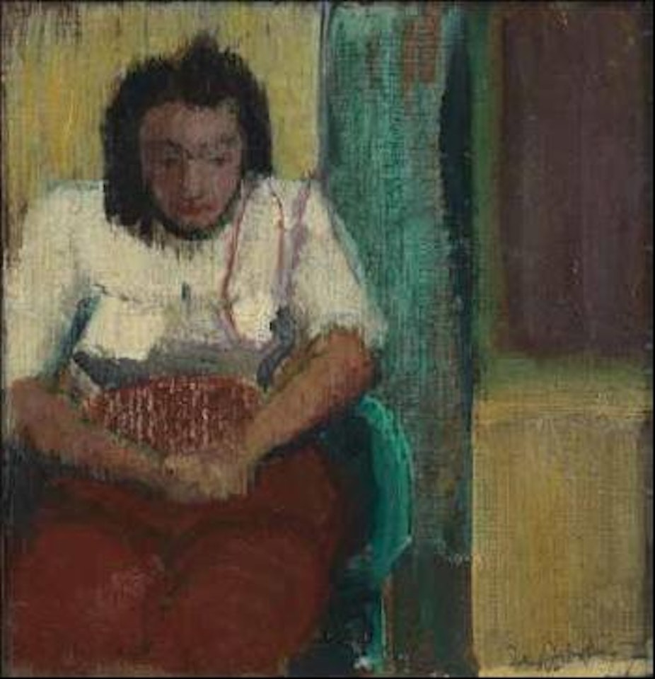 Seated Woman by Terry Frost