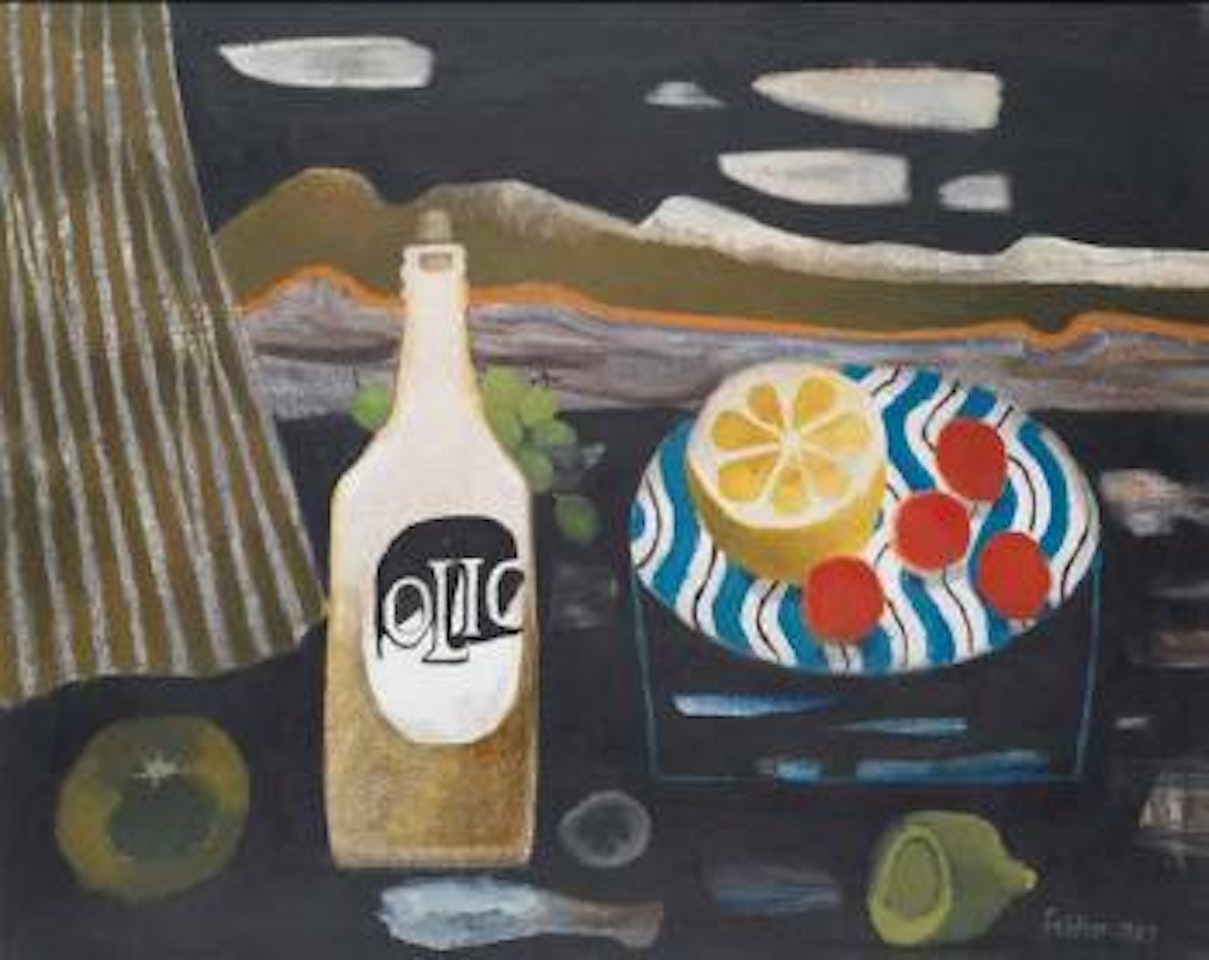 Olio with lemons by Mary Fedden
