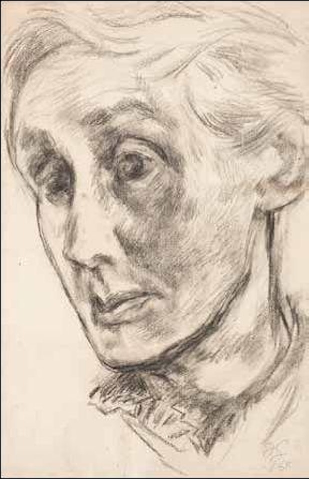 Portrait of Virginia Woolf by Duncan Grant