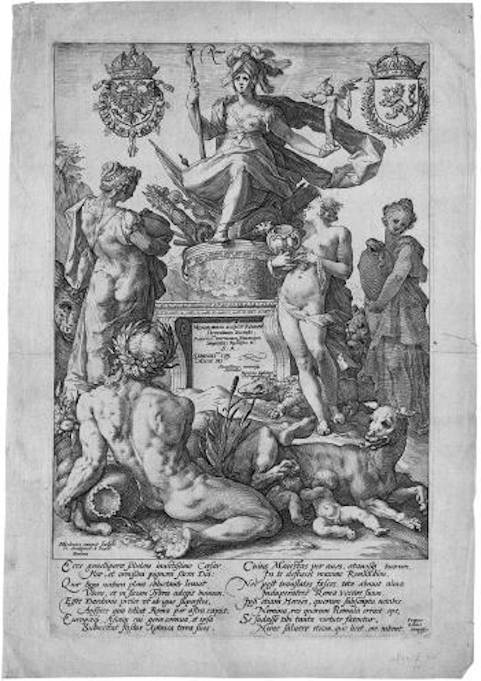 Marter der Zehntausend von Nikomedien by Albrecht Dürer