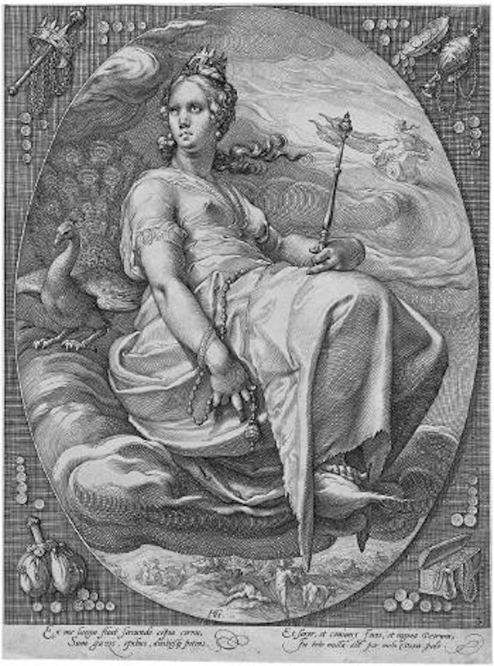 Die heilige Sippe mit zwei musizierenden Engeln by Albrecht Dürer
