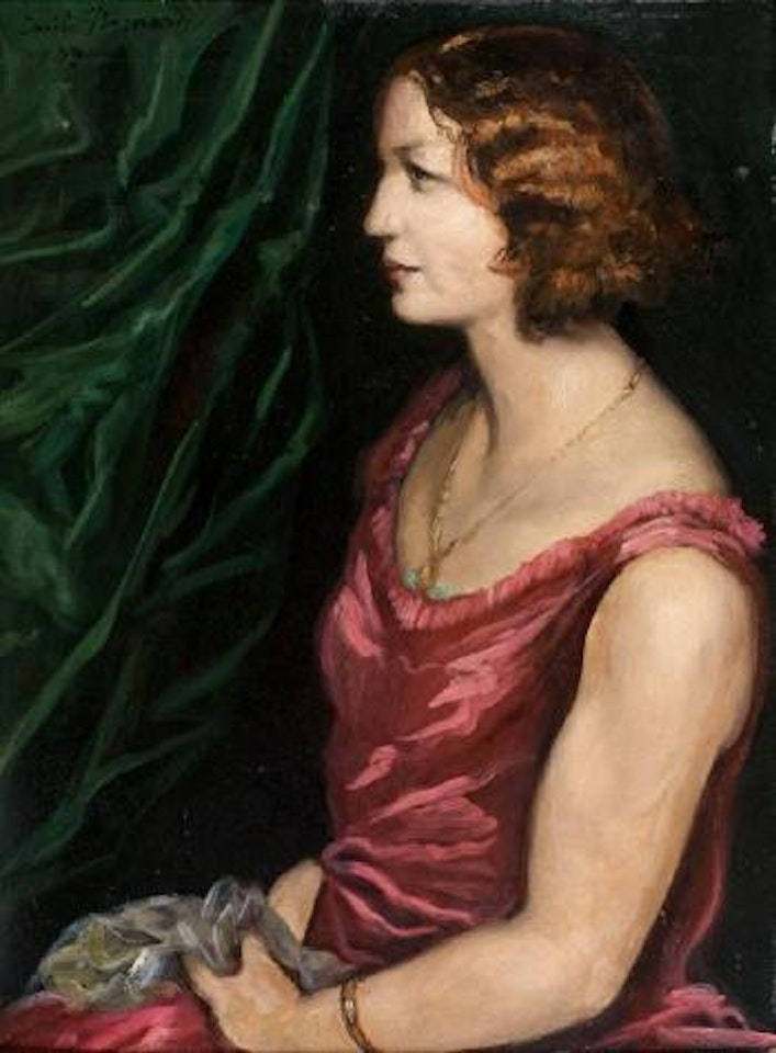 Portrait de Catherine Schwarts by Emile Bernard