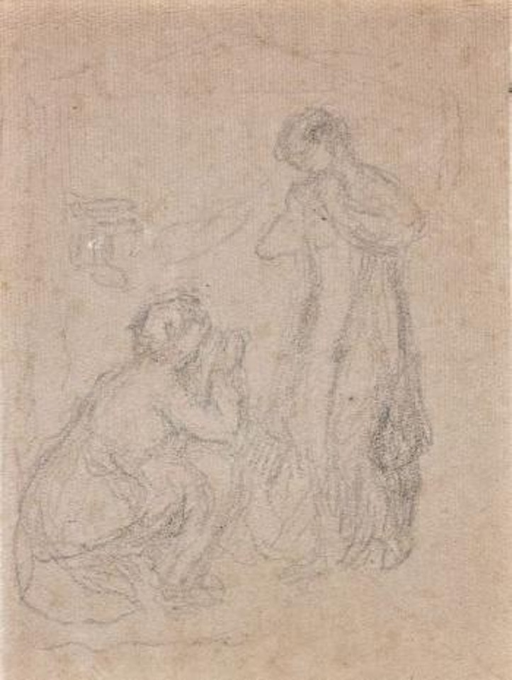 Étude pour sujet mythologique by Pierre-Auguste Renoir