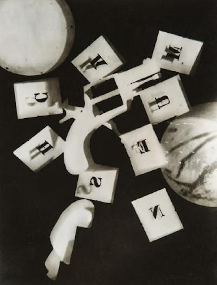 Composition au revolver by Man Ray
