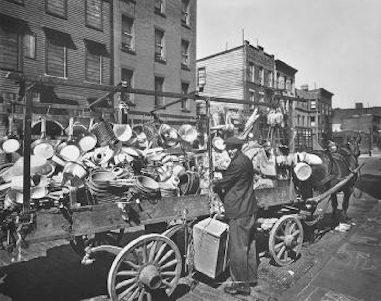 Travelling Tin Shop by Berenice Abbott