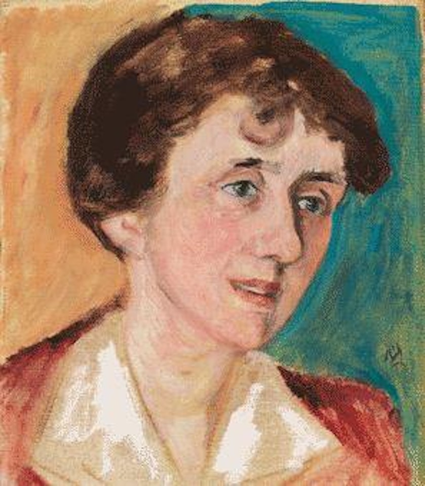 Portrait Signe Hallberg by Gabriele Münter