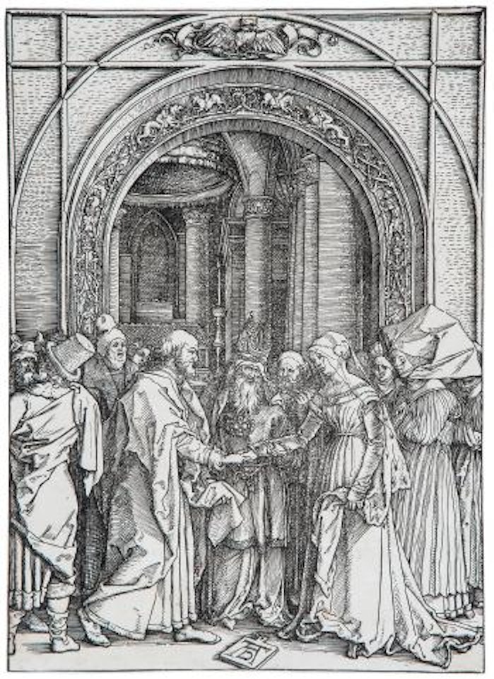 The Marriage of the Virgin by Albrecht Dürer