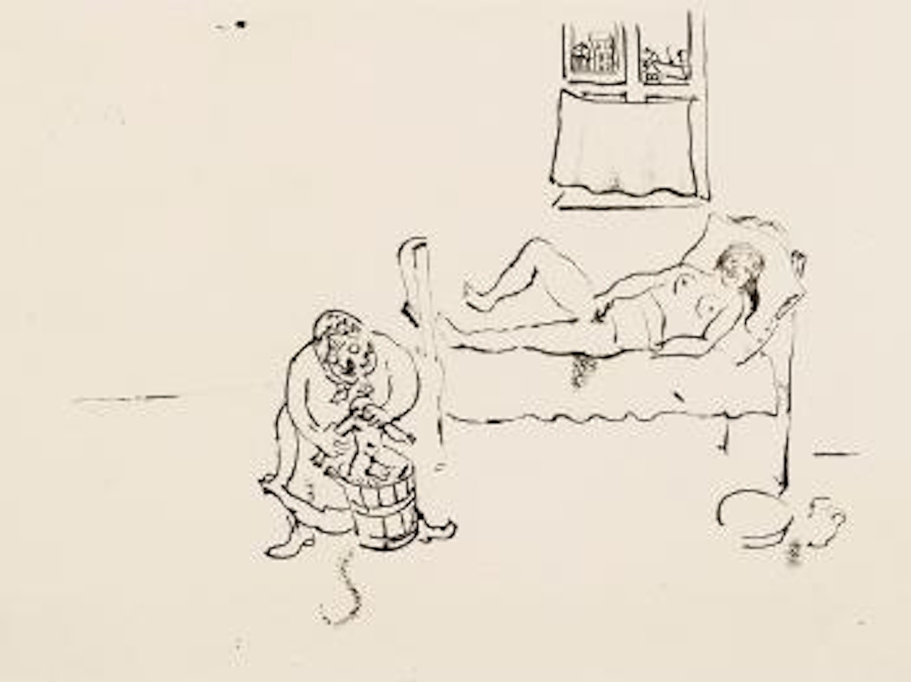 Birth by Marc Chagall