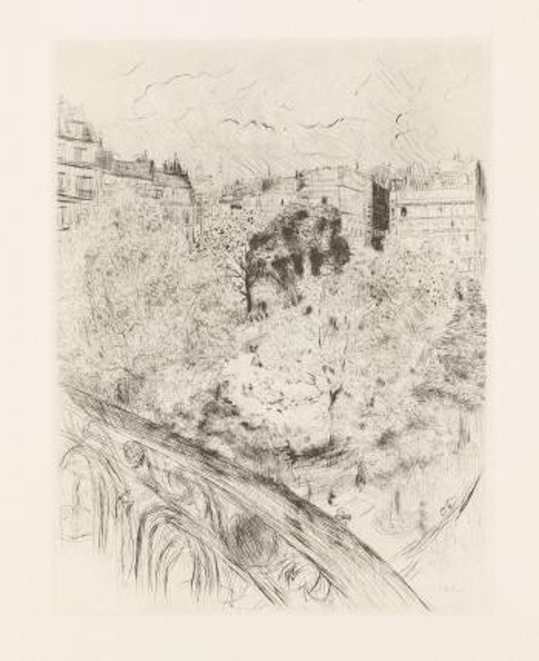 Le Square vintimille by Édouard Vuillard
