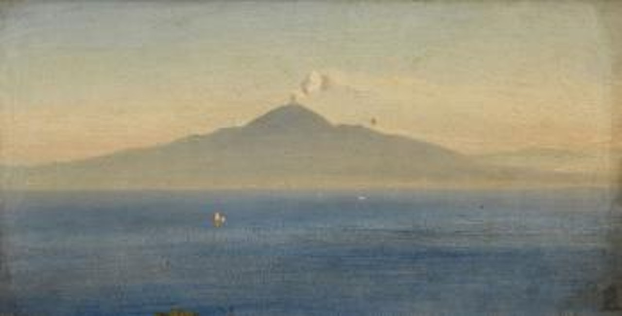 Ansicht Des Vesuvs by Oswald Achenbach