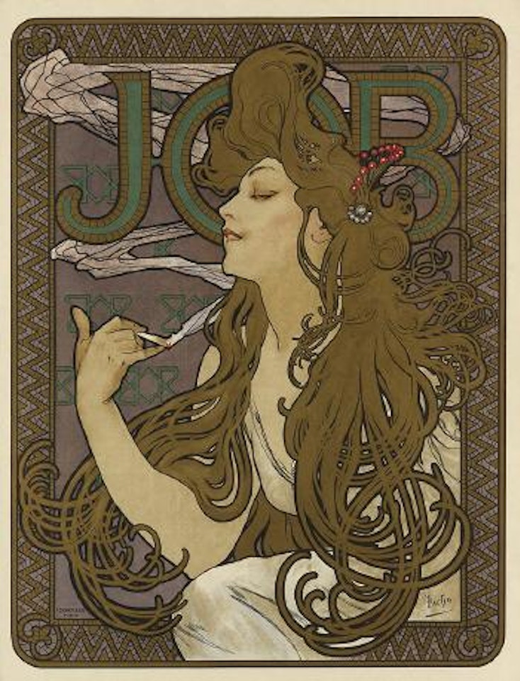 Job by Alphonse Mucha