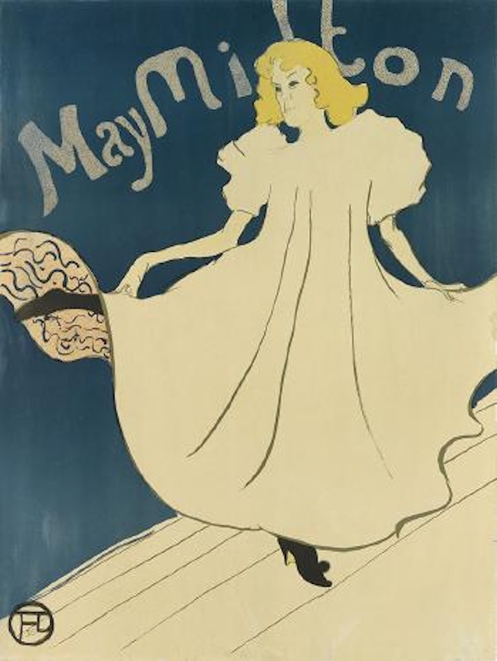 May Milton by Henri de Toulouse-Lautrec