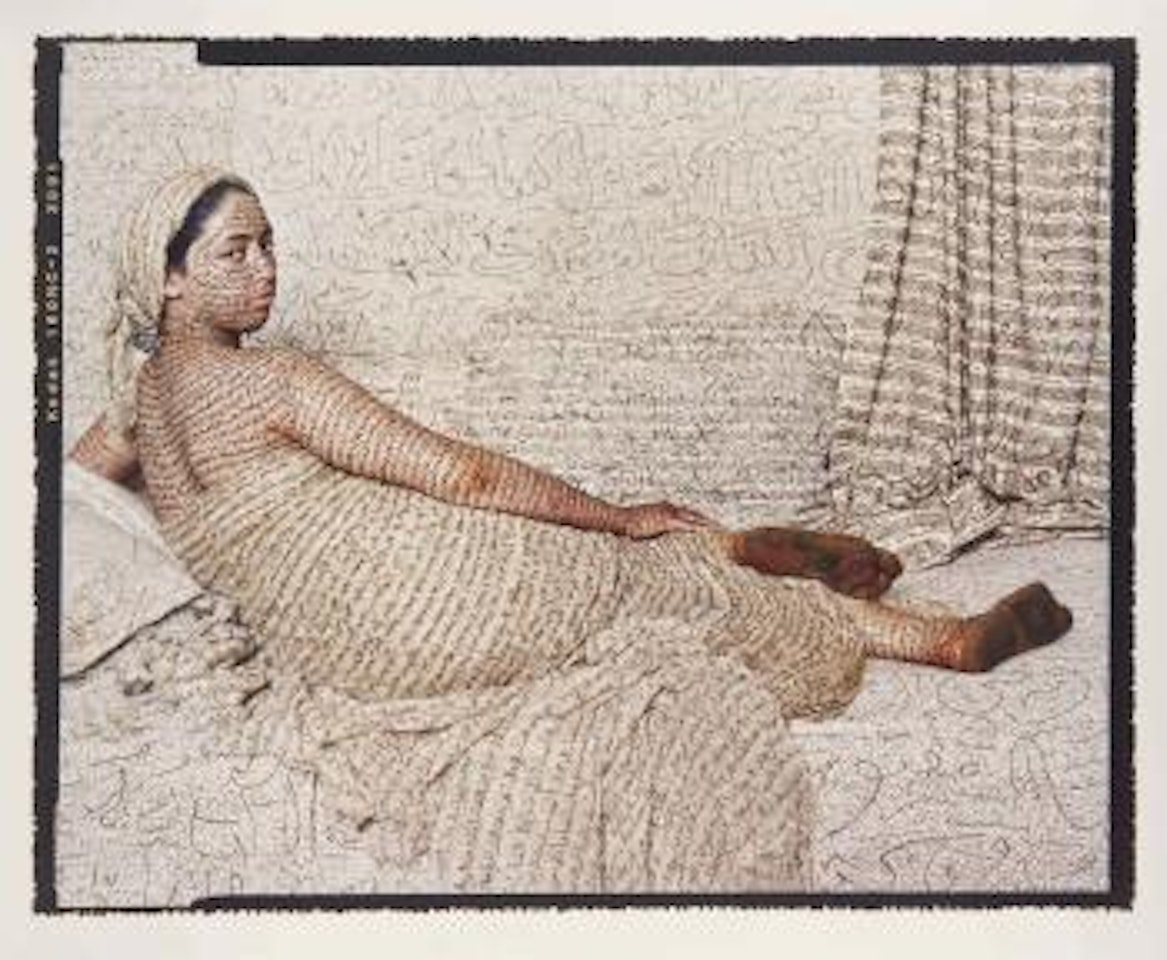 Les Femmes du Maroc: Grande Odalisque by Lalla Essaydi
