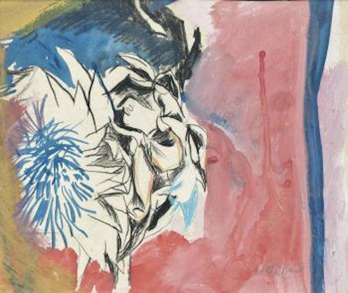 Artichokes (recto); Study (verso) by Graham Sutherland