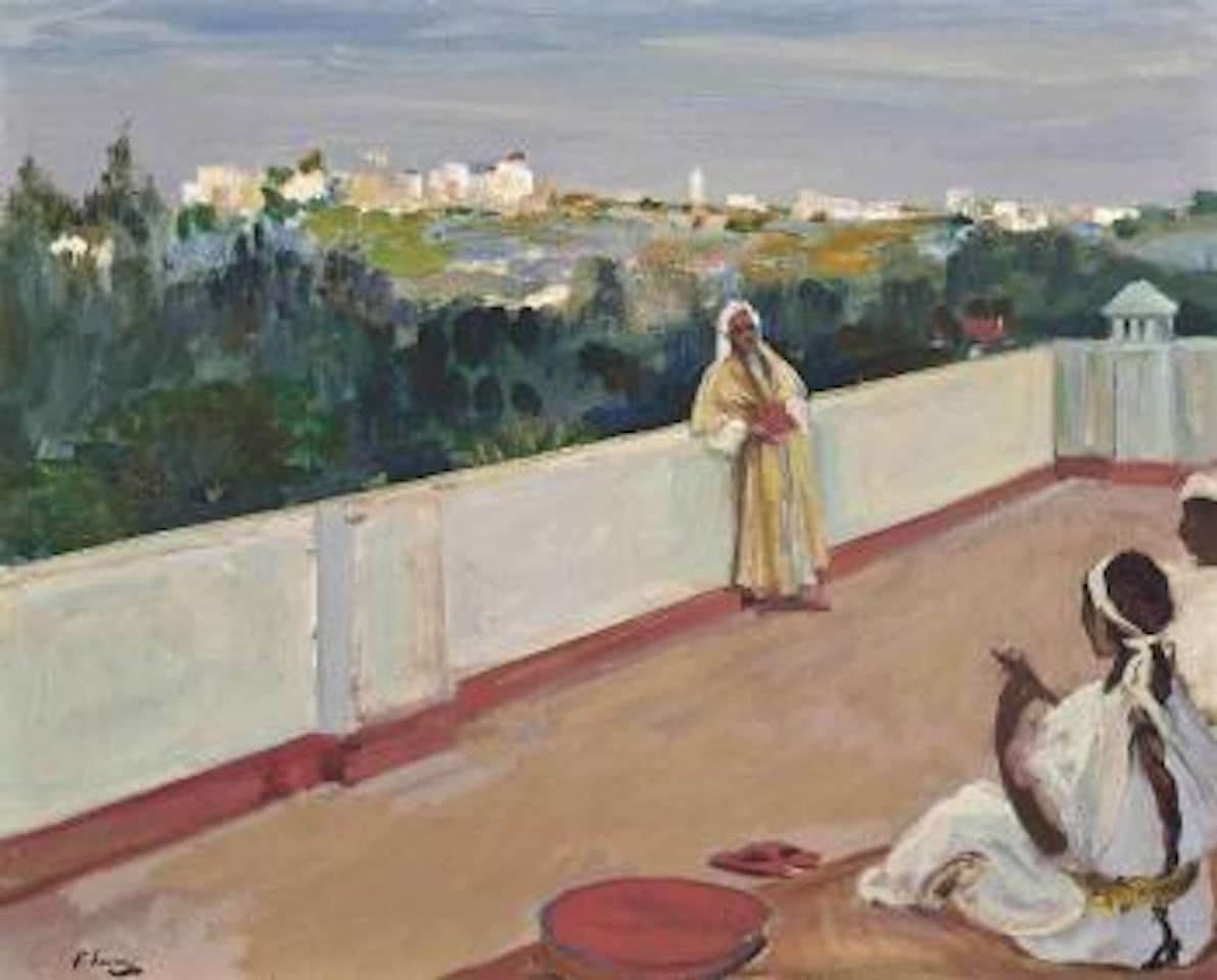 Evening on the House Top, Tangier by John Lavery