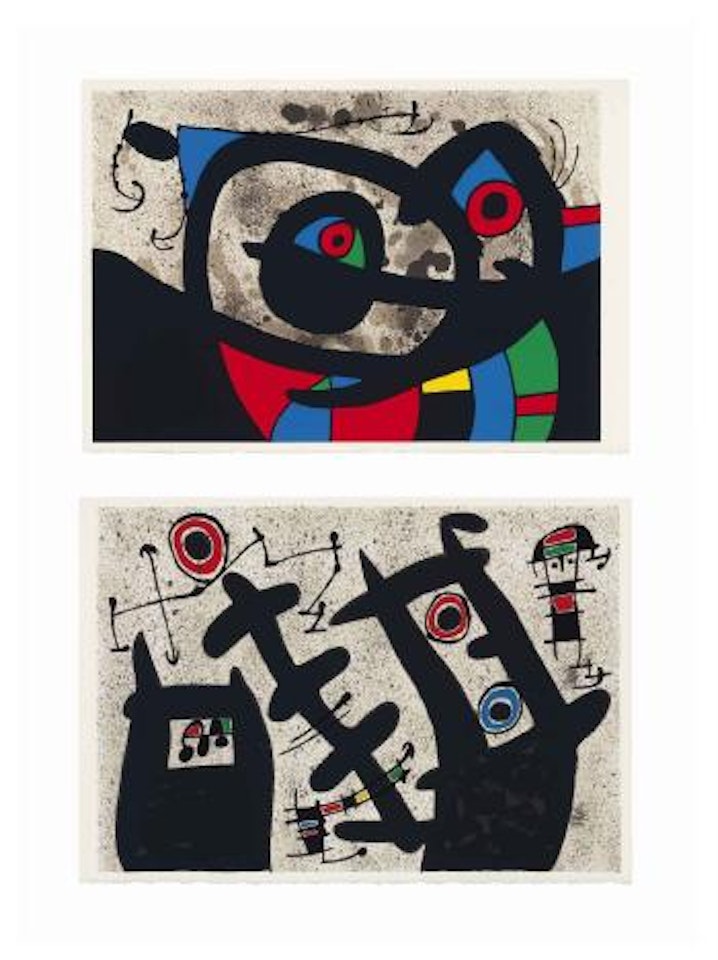 Le Lézard aux Plumes d'Or by Joan Miró