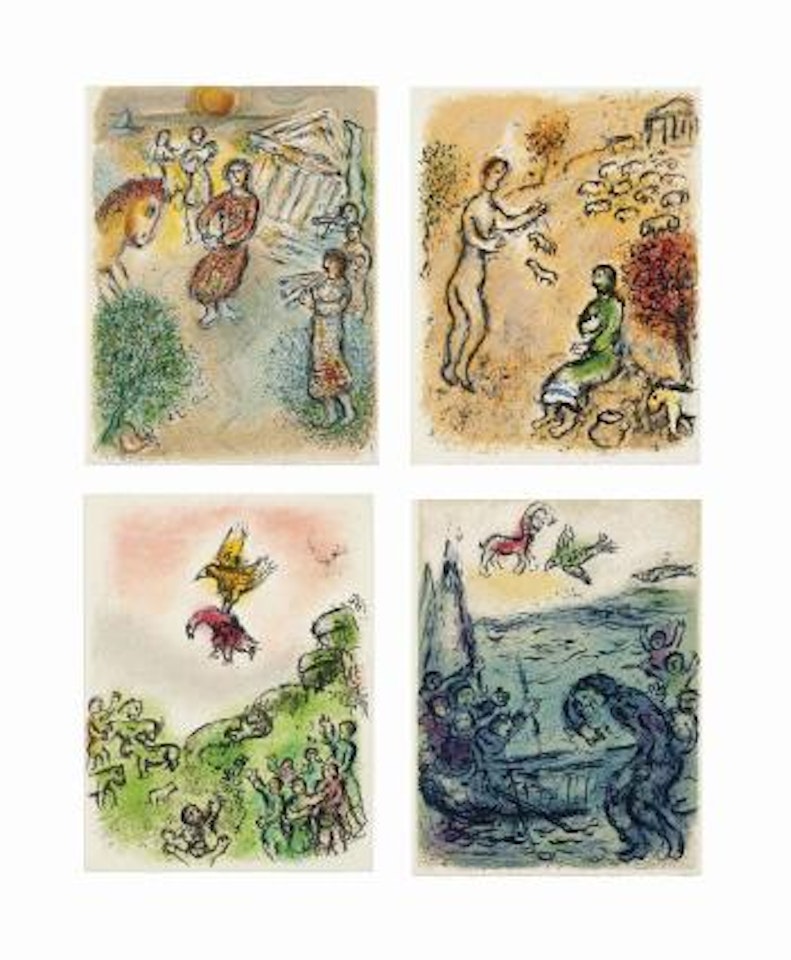 Homer, L'Odyssée by Marc Chagall