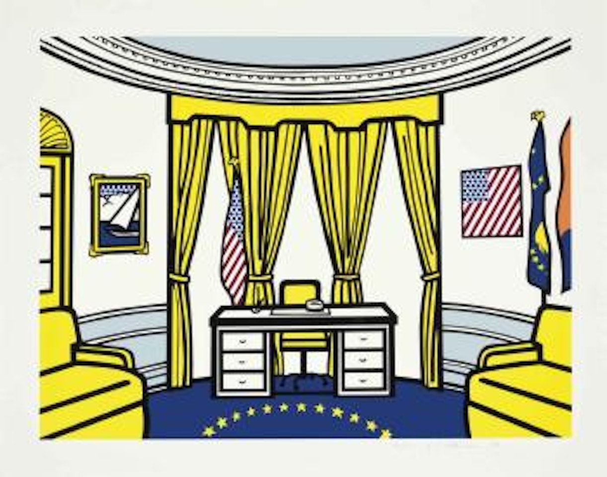 The Oval Office by Roy Lichtenstein