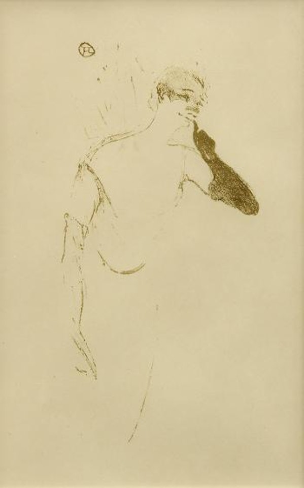 Yvette Guilbert dans Colombine a Pierrot by Henri de Toulouse-Lautrec