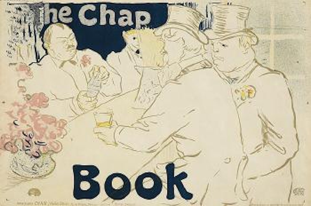 The chap book by Henri de Toulouse-Lautrec
