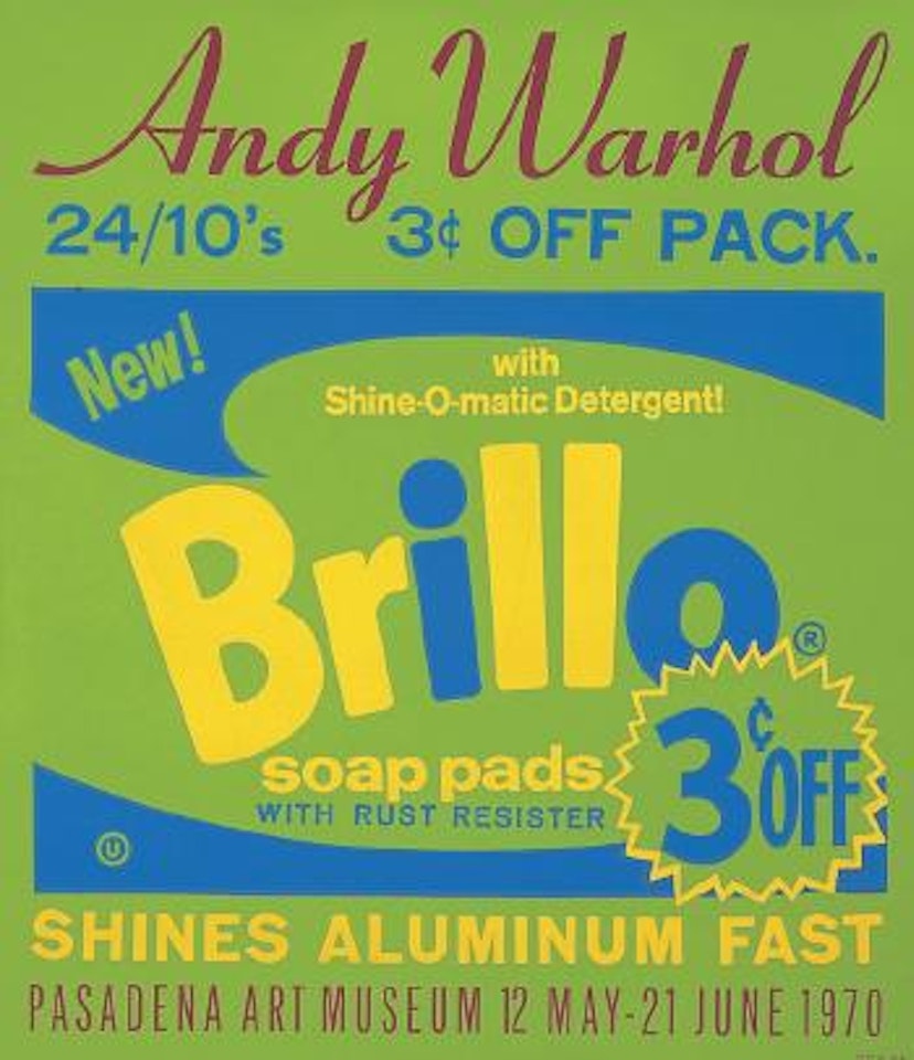 Brillo / Pasadena Art Museum by Andy Warhol