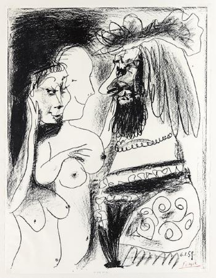 Le Vieux Roi by Pablo Picasso