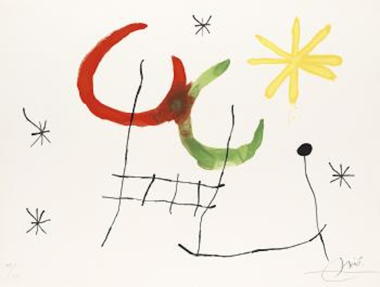 Ubu aux Baléares by Joan Miró